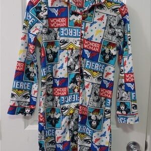 Kids Pajama Footies - Blue and Red